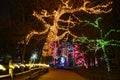 Luminous display at Lincoln Park Zoo in Chicago.